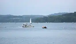 Atwood Lake, seen from near the dam