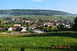 A general view of Aubigny-lès-Sombernon