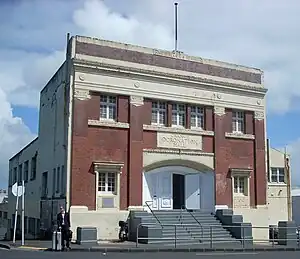 The former Orange Hall, a well-known Newton landmark