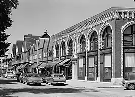 The structure in 1970 as documented in the Historic American Buildings Survey