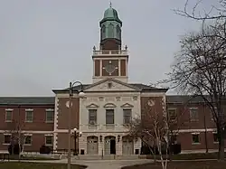 The Austin Town Hall Park field house.