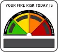 An electronically controlled Fire Danger Rating Sign new system since 2022