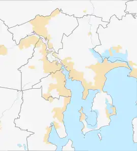 West Moonah is located in Hobart