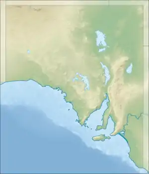 Mount Woodroffe is located in South Australia