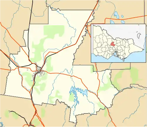 Wellsford is located in City of Bendigo