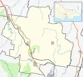 Ashbourne is located in Shire of Macedon Ranges