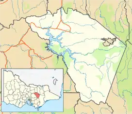 Mount Stirling is located in Shire of Mansfield