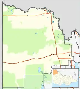 Merbein South is located in Rural City of Mildura