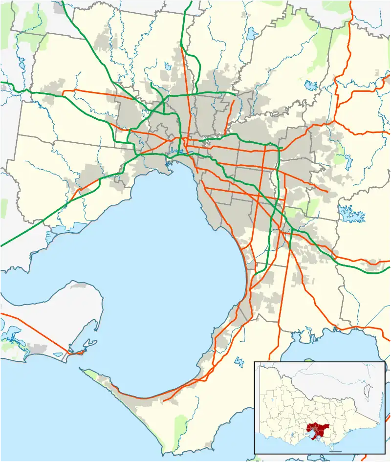 Heidelberg West is located in Melbourne