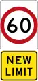 New 60 km/h Speed Limit (Used in Victoria)