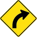 (W1-3) Curve to right