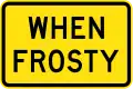 (W8-8) When Frosty