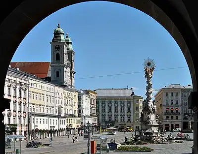 Holy Trinity Column Linz, Austria