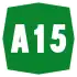 Autostrada A15 shield}}