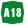 Autostrada A18 shield}}