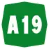 Autostrada A19 shield}}