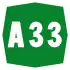 Autostrada A33 shield}}