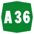 Autostrada A36 shield}}