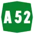 Autostrada A52 shield}}