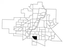 Avalon location map