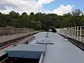 Crossing the Avoncliff Aqueduct