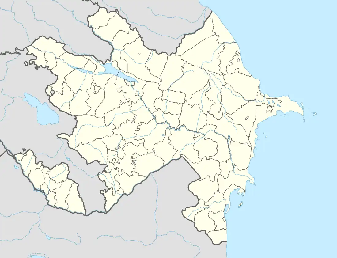 Bash-Khynysly is located in Azerbaijan