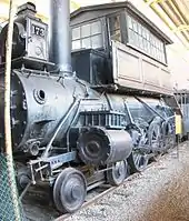 A 4-6-0 Camelback locomotive built by the Baltimore & Ohio Railroad in 1873.