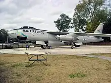 The B-47 before being repainted