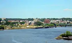 Skyline of Bangor in August 2017