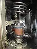 Water cooled vacuum tube