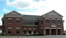 Typical branch office in Lexington, North Carolina