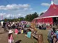 The Big Top stage, 2012