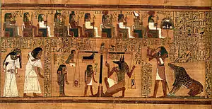 Image 26The Weighing of the Heart from the Book of the Dead of Ani (from Egypt)