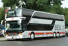 Image 112BEX intercity double-decker coach connecting Dresden and Berlin. (from Intercity bus service)