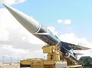 Marquardt RJ43 ramjets with isentropic spike attached to Bomarc missiles