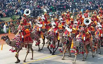 Border Security Force personnel on Republic Day.