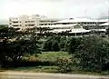 View of the school from the South Super Highway