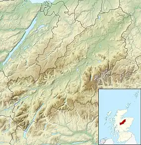 Loch Ericht is located in Badenoch and Strathspey