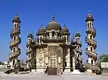 Bahauddin Makbara, mausoleum of the Wazir of Junagadh, Mahabat Maqbara.