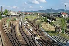 Bautzen station and yards