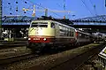 A Eurocity at Freiburg in 1992