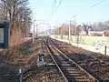 Glauchau-Schönbörnchen halt, junction to Meerane (2016)