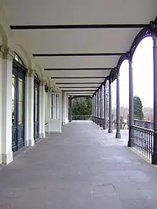 First floor veranda