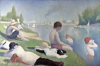 Georges SeuratBathers at Asnières