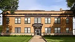 The Bailey County Courthouse in Muleshoe