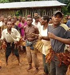 Image 21Dancers greet visitors to the East Region. (from Cameroon)