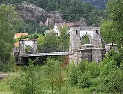 View of a bridge in Bakke