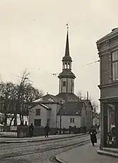 Exterior view (in 1939 before it was moved)