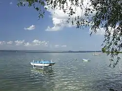 Lake Balaton in Balatonőszöd