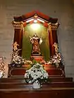 Old Side reredos with St. Monica, the mother of St. Augustine